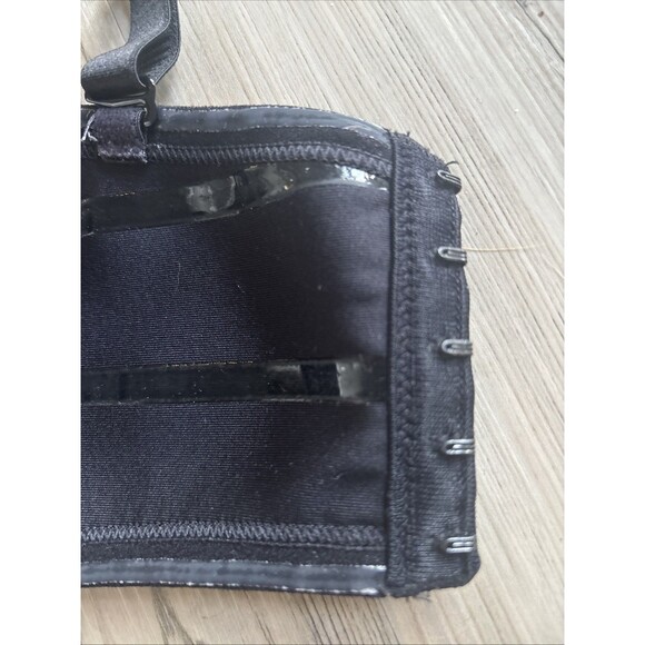 Vanity Fair Full Coverage Black Strapless Bra With Wire Removable Straps  42D - Picture 5 of 10